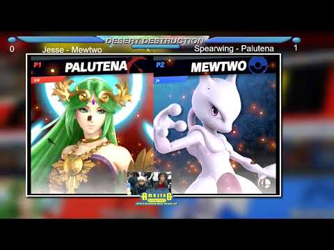 DD1: Jesse (Mewtwo) vs Spearwing (Palutena)