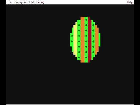 TRS-80 MC-10 Bouncing Ball Demo