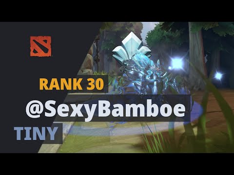 @SexyBamboe (Rank 30) plays Tiny Dota 2 Full Game