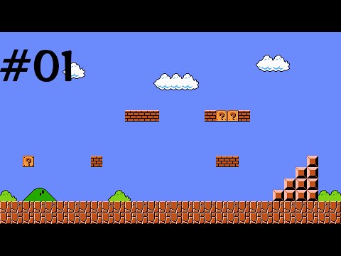 Super Mario Bros. [NES] - Let's Play Part 01 - Worlds 1-4