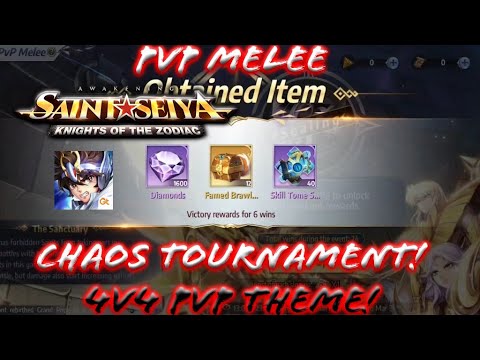 Saint Seiya: Awakening (KOTZ) - Test PvP Melee (Chaos tournament) from Global Server! Good Reward!