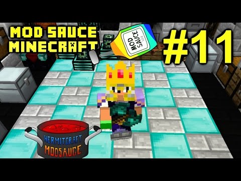 Minecraft Mod Sauce Ep. 11 - Battle Tools !!! ( HermitCraft Modded Minecraft )