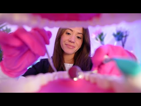 ASMR Dentist Cleans Your Teeth 🦷 (medical roleplay, teeth cleaning, dentist pov)