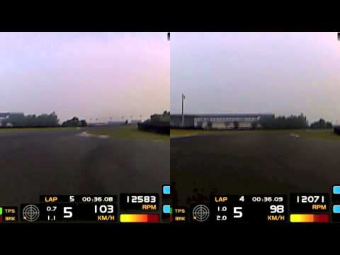 Lap comparison 06 10 2012