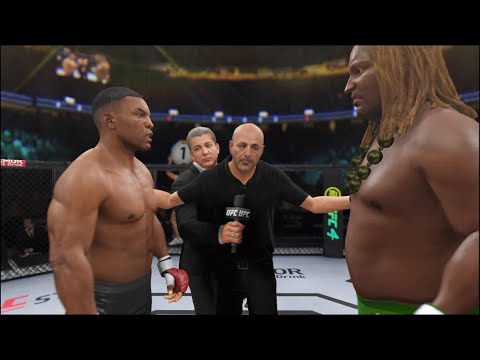 Mike Tyson vs. Samoan Sumo - EA Sports UFC 4 - Boxing Stars 🥊