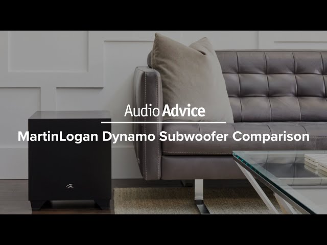 Video of MartinLogan Dynamo 1600X Subwoofer