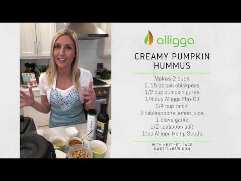 Creamy Pumpkin Hummus Recipe