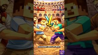 Calm is a real advantage #anime #stoicism #minecraftshorts