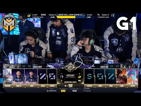 ONIC vs TLPH - GAME 1 |  KNOCKOUT STAGE DAY 3 | M7 World Championship