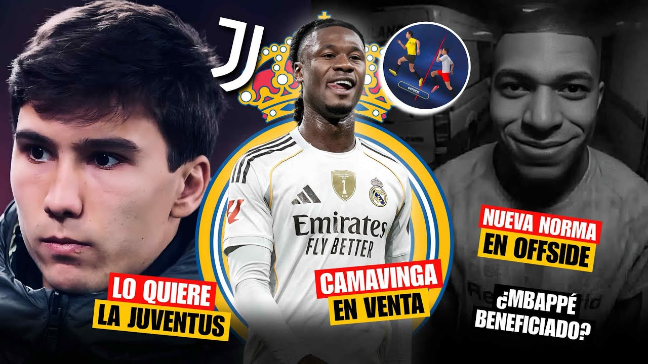 ¡GONZALO SALDRA RUMBO A LA JUVENTUS! | CAMAVINGA SERÁ PUESTO EN VENTA | MBAPPÉ MUY FELIZ