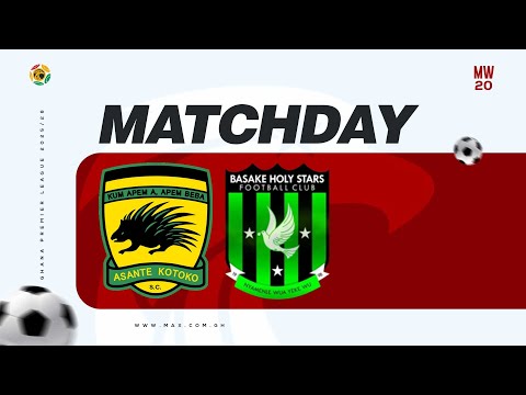 Live Now | Asante Kotoko vs. Basake Holy Stars | #GPLMW20
