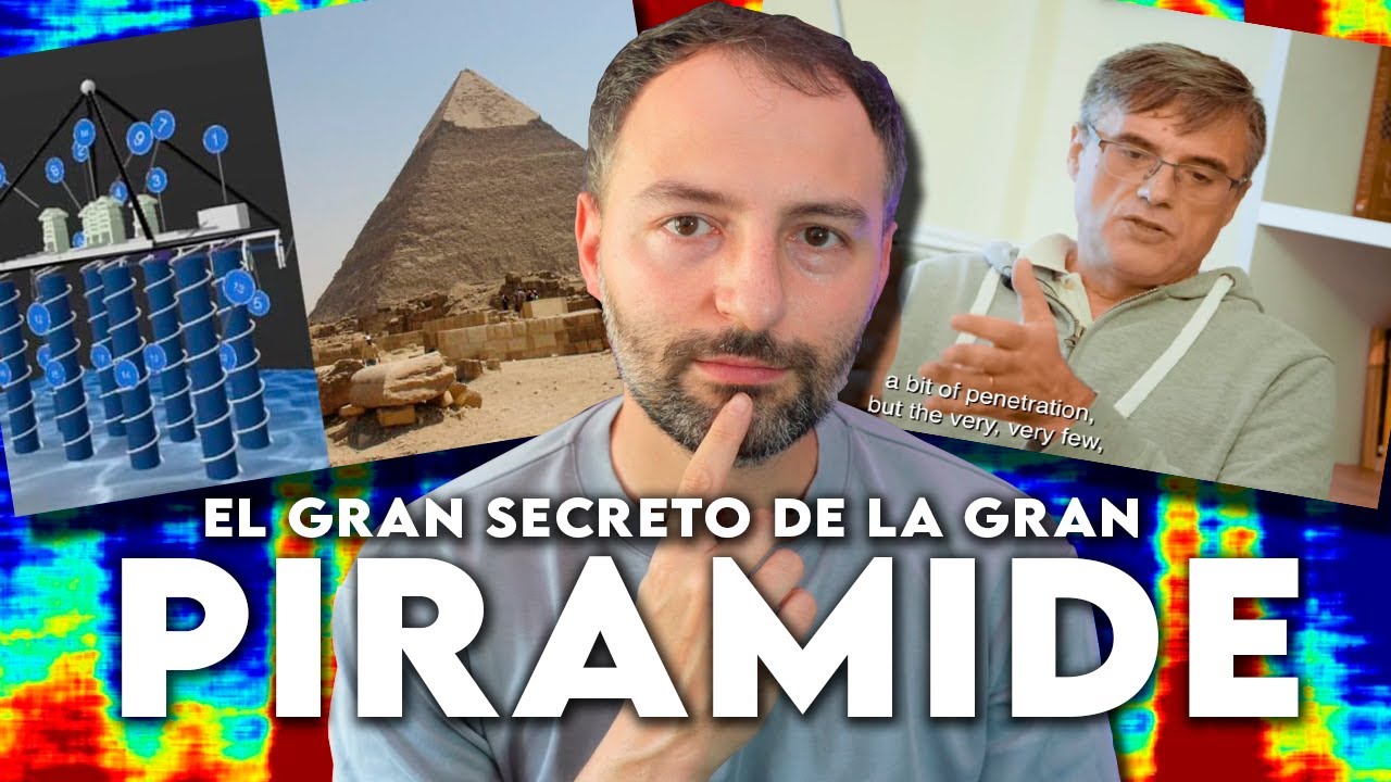 VUELVE el Ingeniero de las COLUMNAS Halladas bajo la Gran Pirámide de Egipto
