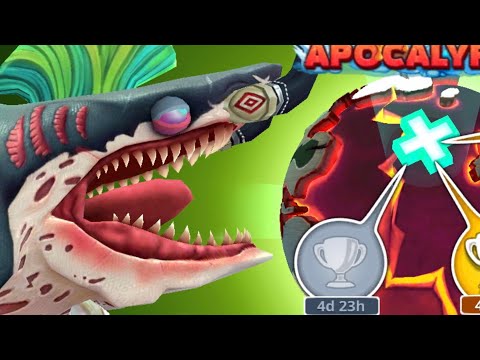 Zombie 🧟‍♂️ Shark 🦈! Live Contest (Apocalypse) - Hungry Shark World