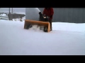 Снегоуборщик бензиновый Cub Cadet PRO 933 SWE - видео №2