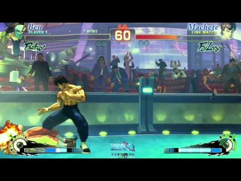76-031511 Ren (Balrog) vs Machete (FeiLong)