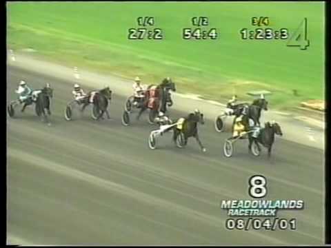 Scarlet Knight och Stefan Melander vinner Hambletonian 2001.