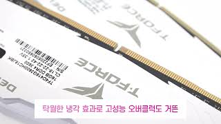 TeamGroup T-Force DDR4-3600 CL18 Delta RGB 화이트 패키지 서린 (32GB(16Gx2))_동영상_이미지