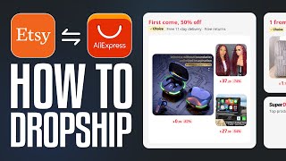 How to Dropship on Etsy From Aliexpress (2024) Step by Step