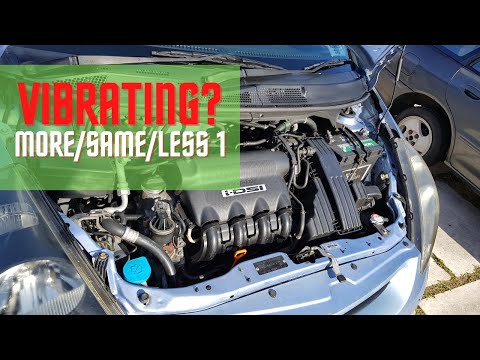 Honda Fit Engine and Transmission mounts OEM vs Aftermarket Comparison 2 out of 3