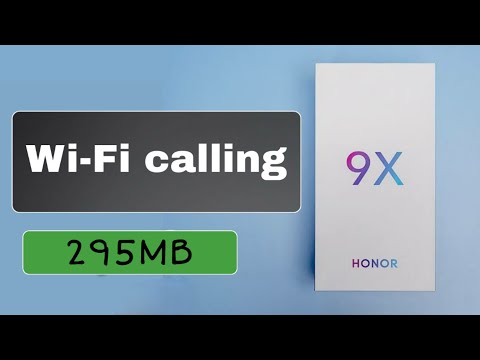 Honor 9x WiFi calling(Vo-wifi)updates released with security patch. Update now