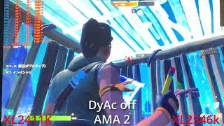 XL2411K/XL2546K比較(Fortnite)【音声なし】