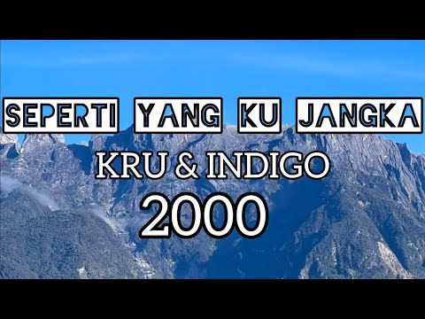 KRU & Indigo - Seperti Yang Ku Jangka [ Karaoke ]