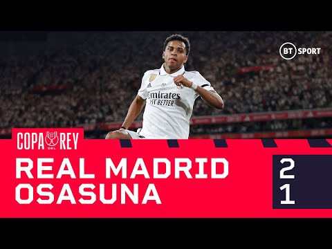 Real Madrid vs Osasuna (2-1) | Los Blancos win their 20th Copa del Rey | Copa del Rey Highlights