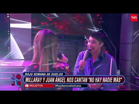 Millaray y Juan Ángel cantan No hay nadie más | Rojo | Millangel