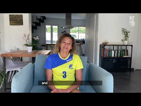 Message from Alexandra do Nascimento | IHF Youngsters' Training Diary | IHF Education Centre
