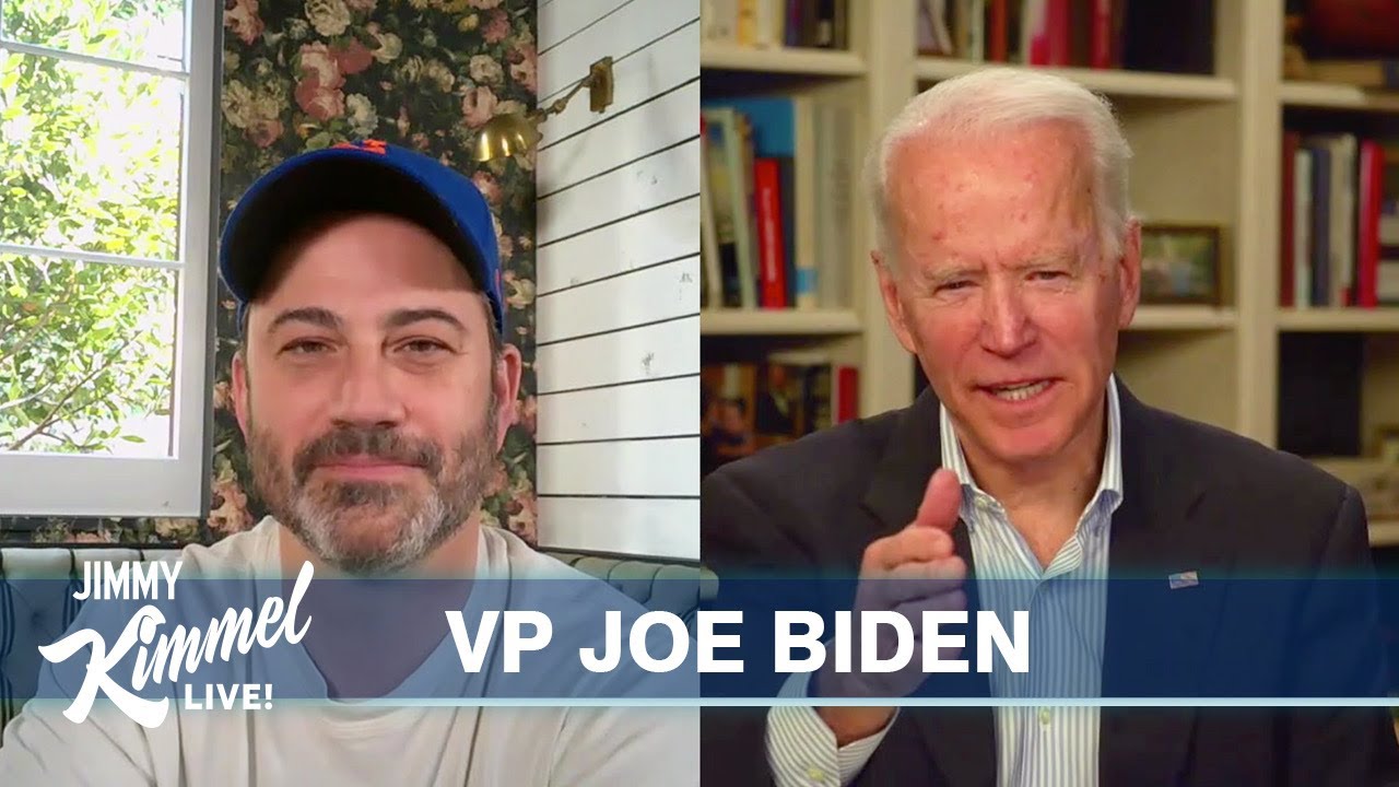 Jimmy Kimmelâ€™s Quarantine Minilogue â€“Â Vice President Joe Biden - YouTube