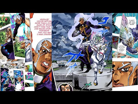 Enrico Pucci : Every Voiced Manga Lines