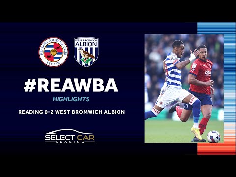 FC Reading 0-2 FC WBA West Bromwich Albion 