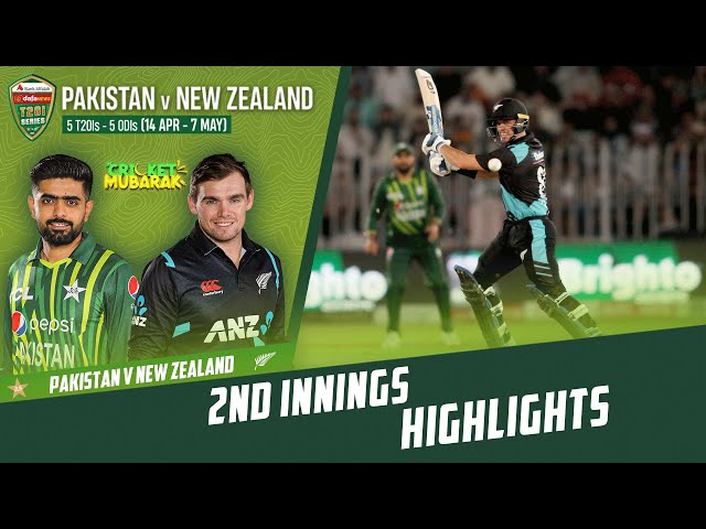 2nd Innings Highlights | Pakistan vs New Zealand | 5th T20I 2023 | PCB | M2B2T