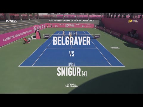 Julie Belgraver (FRA) vs Daria Snigur (UKR)  -  Game, Set and Match Point