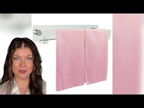 Elegant Heavy Duty Clear Acrylic Hand Towel Rack