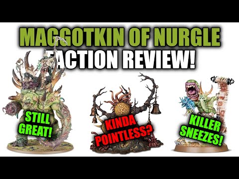 Maggotkin Of Nurgle FULL Faction Pack Review! │ Warhammer Age Of Sigmar 4th Edition