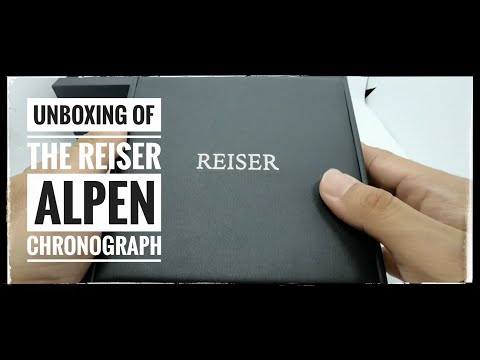 Fancy a chronograph watch Made in Germany? Reiser Alpen Chronograph 6 Minutes unboxing #reiser