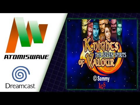 Knights of the Valour : The Seven Spirits | Atomiswave Sega Dreamcast | Serial Port SD Card