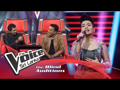 Adithya Wickrama Arachchi -  Kandy Lamissi (කැන්ඩි ලමිස්සි) | Blind Auditions | The Voice Sri Lanka