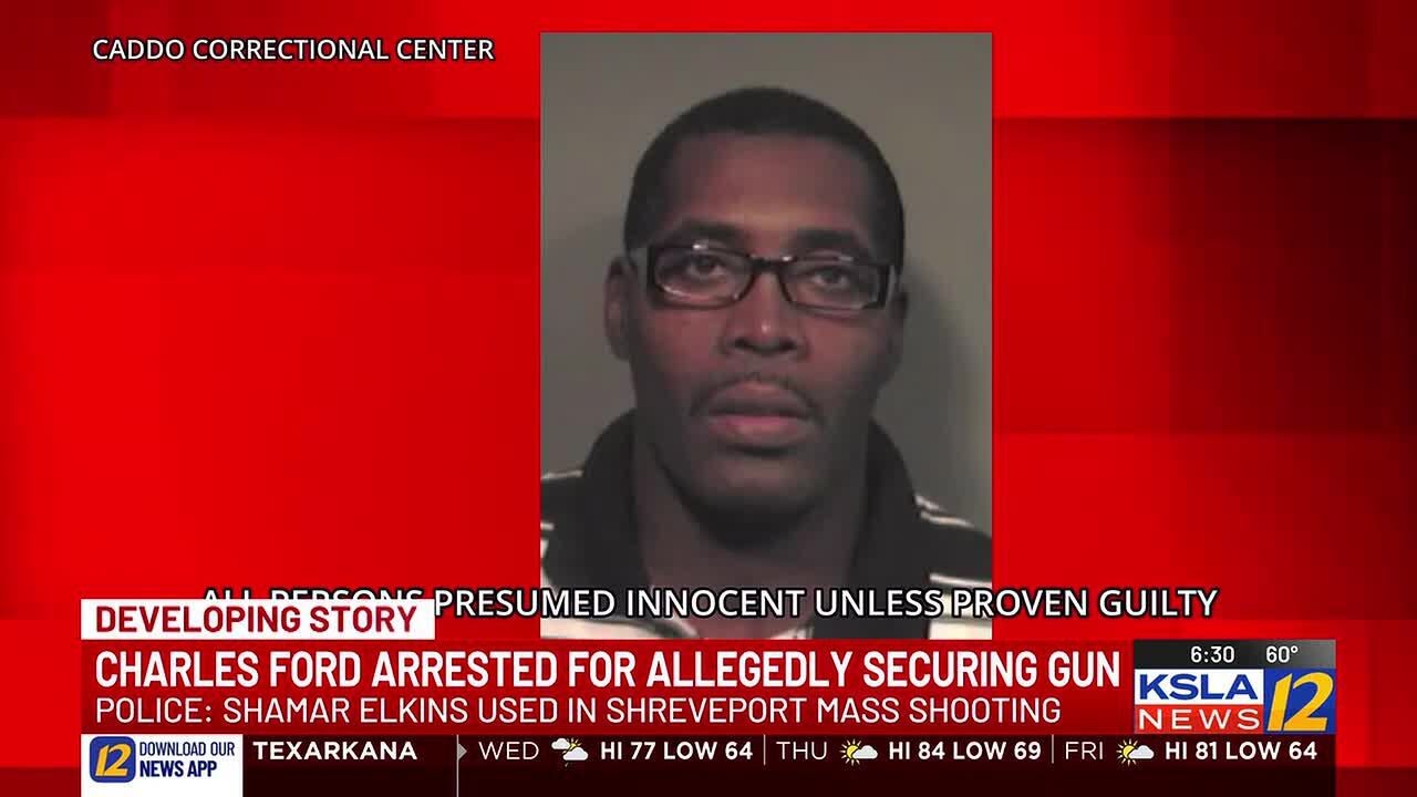 Man arrested in connection with gun used in Shreveport mass shooting in Cedar Grove