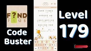 Code Busters Level 179 Walkthrough 🧩 | All Puzzle Solutions| Solutionguruji