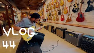 VLOG DO YOUNG #44 - A Loja de Guitarras mais style que já fui na vida! 🇺🇸 | WALT GRACE VINTAGE