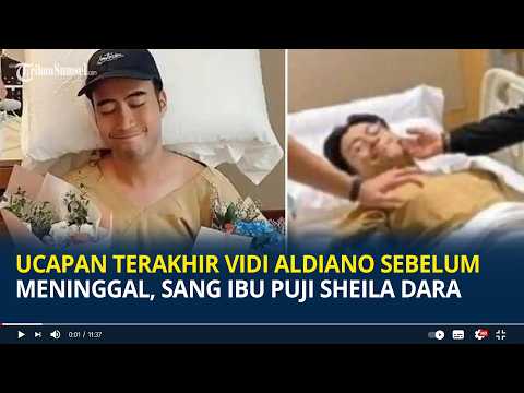 Ucapan Terakhir Vidi Aldiano Sebelum Meninggal, Sang Ibu Puji Sheila Dara: Alhamdulillah Tenang