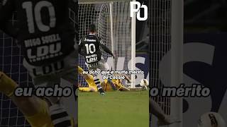 DEFESA DO CASSIO QUE FICOU MARCADA #shorts #futebol