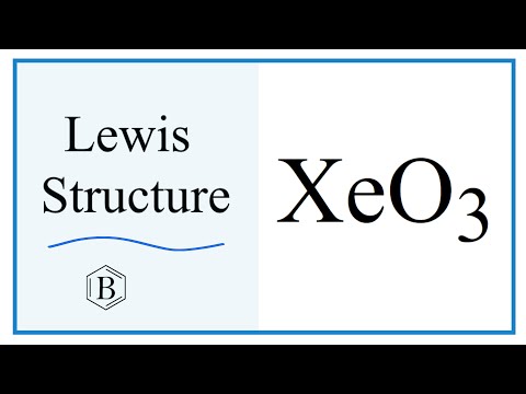 XeO3 Lewis Structure (Xenon trioxide), Molecular Geometry, & Bond Angles