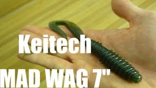 Keitech приманка mad wag 7