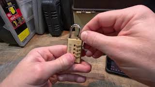 How To Pick a Brinks Number Lock and how to research something you don