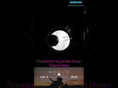 TENPANEY - [ Human Acharya ] || Timelai Langa Ra saari || Alone Kabin |Lyrics and video