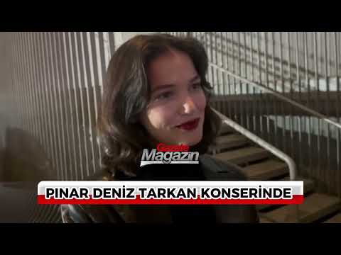 Pınar Deniz at Tarkan's Concert... Is a Partnership with Kıvanç Tatlıtuğ Coming Soon? Candid Stat...