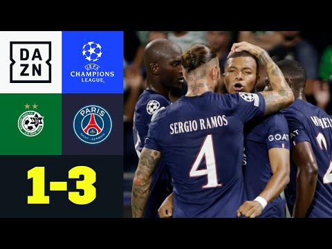 Haifa schnuppert kurz an Sensation: Maccabi Haifa - PSG 1:3 | UEFA Champions League | DAZN